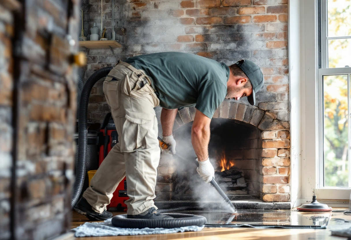 Chimney Cleaning & Sweeping — professional chimney service